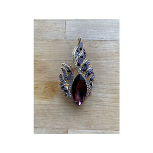 Purple Brooch/Pendant